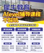 冲刺10月大考！犀牛教育ALevel全科培训课程，考前精准发力